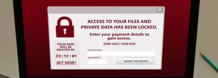 Ataki ransomware - zaszyfrowanie danych